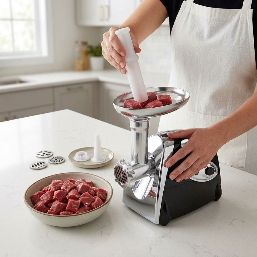 Moedor De Carne Multifuncional Profissional Inox CN901 110V - imagem 3