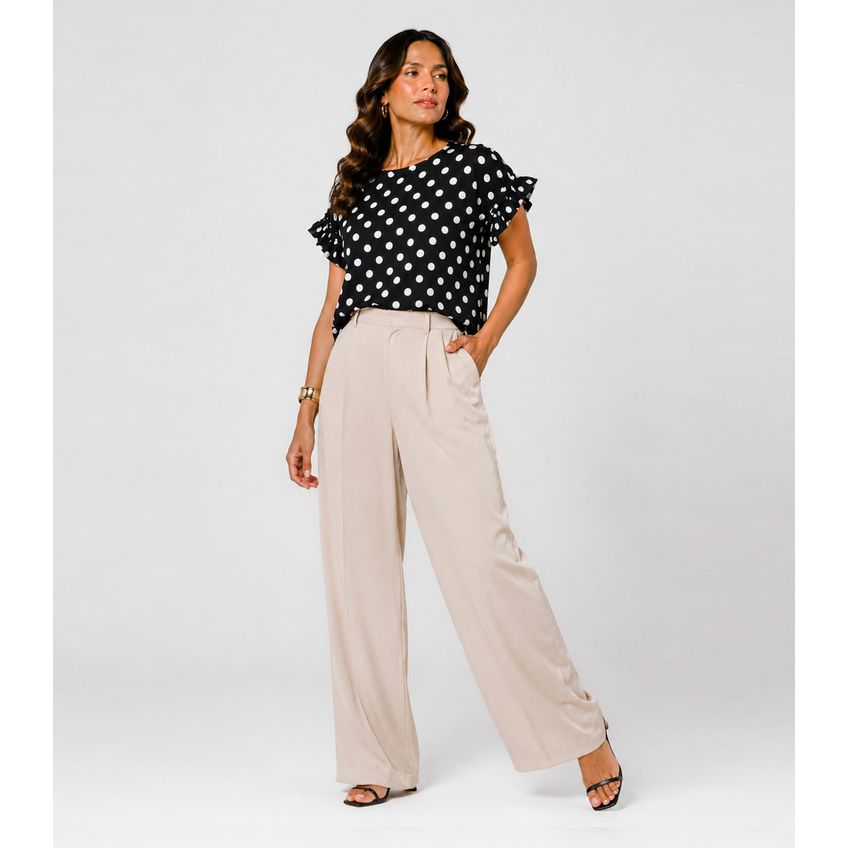 Blusa Feminina Infinita Cor Preto M - imagem 3