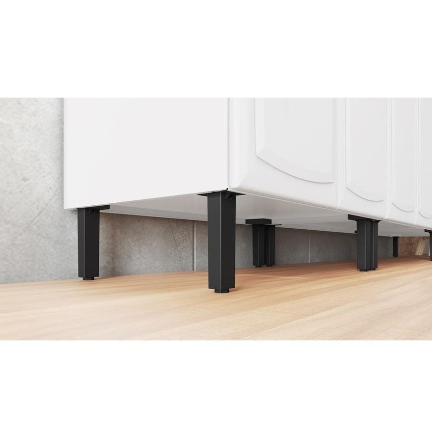 Balcão De Cozinha New Premium 4 Portas 2 Gavetas 160cm Branco Itatiaia - imagem 3
