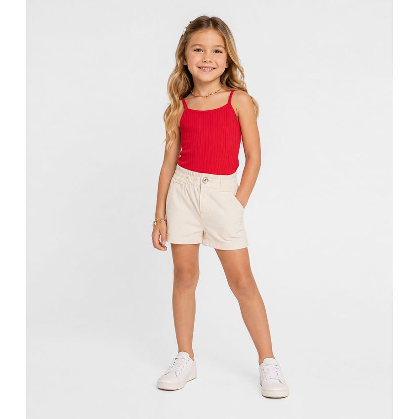 Blusa De Alça Infantil Feminino Trick Nick Vermelho 3 - imagem 3