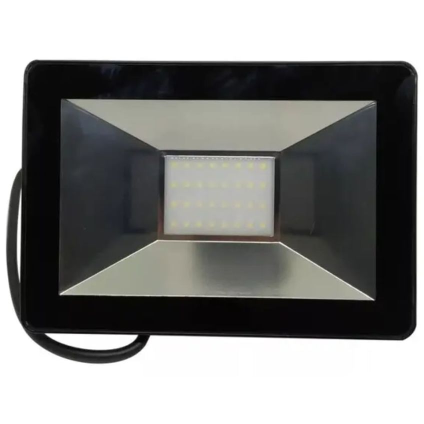 Refletor Slim Led High Power 100 Watts 6500k Ip65 Bivolt - 2301 - Galaxy Led Galaxy Led - imagem 3