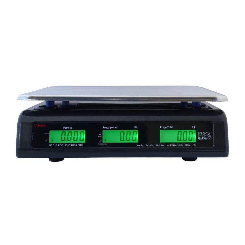 Balança Computadora Urano Us Pop - Light Mira Pro 31kg Com Bateria - imagem 3