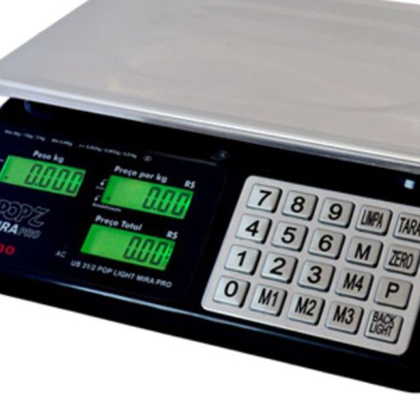 Balança Computadora Urano Us Pop - Light Mira Pro 31kg Com Bateria - imagem 4