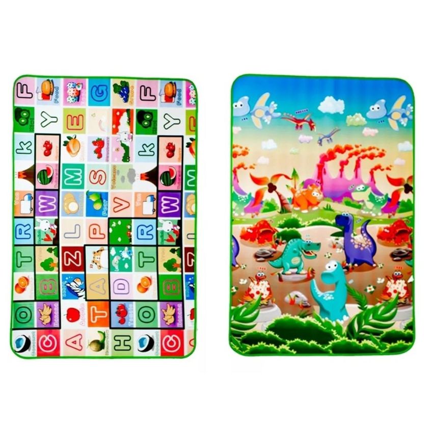 Tapete Infantil 150x180 Cm Tatame Dupla Face 5mm Yins Kids - imagem 4
