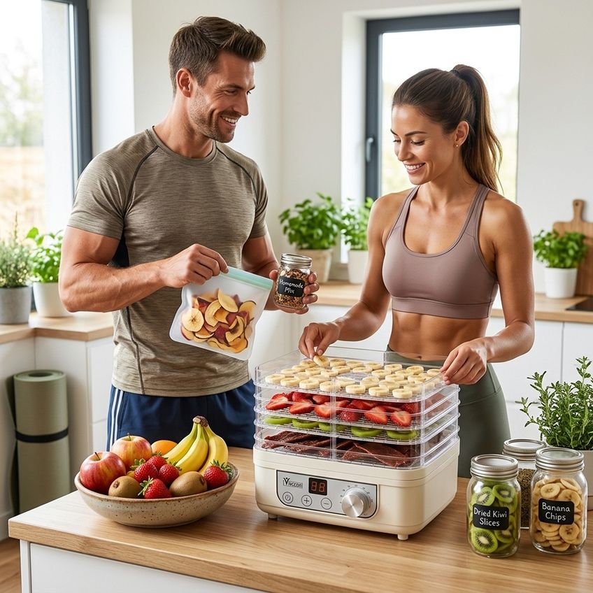 Desidratador De Alimentos Elétrico 5 Bandejas Timer Digital - imagem 5