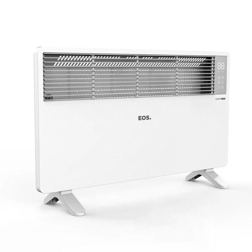 Aquecedor Elétrico Eos Comfort Heat Eaq04 Com Painel Digital Para Piso E Parede Com Tecnologia Convector 1500w 127v - imagem 3
