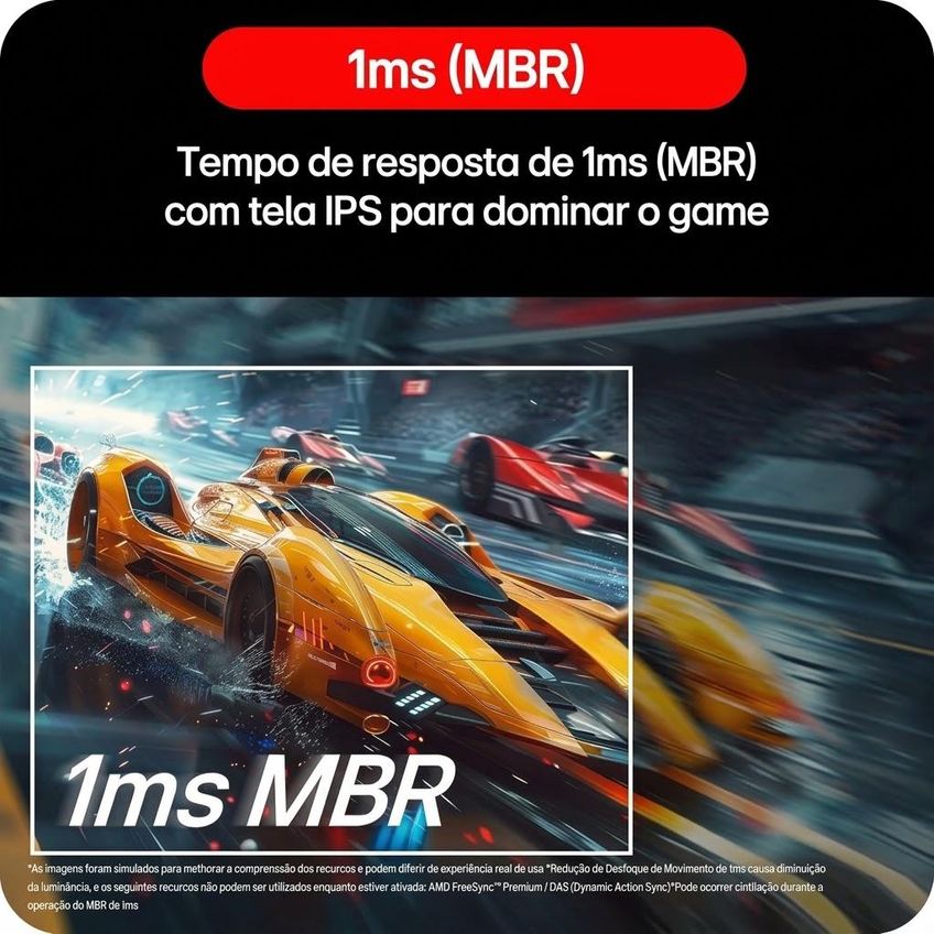Monitor Gamer LG Ultragear 27GN411B 144Hz Nativo FHD Compatível com Nvidia - imagem 3