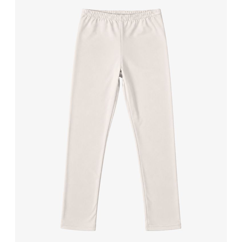 Legging Infantil Em Malha Suplex Peluciada Select Bege 8 - imagem 4