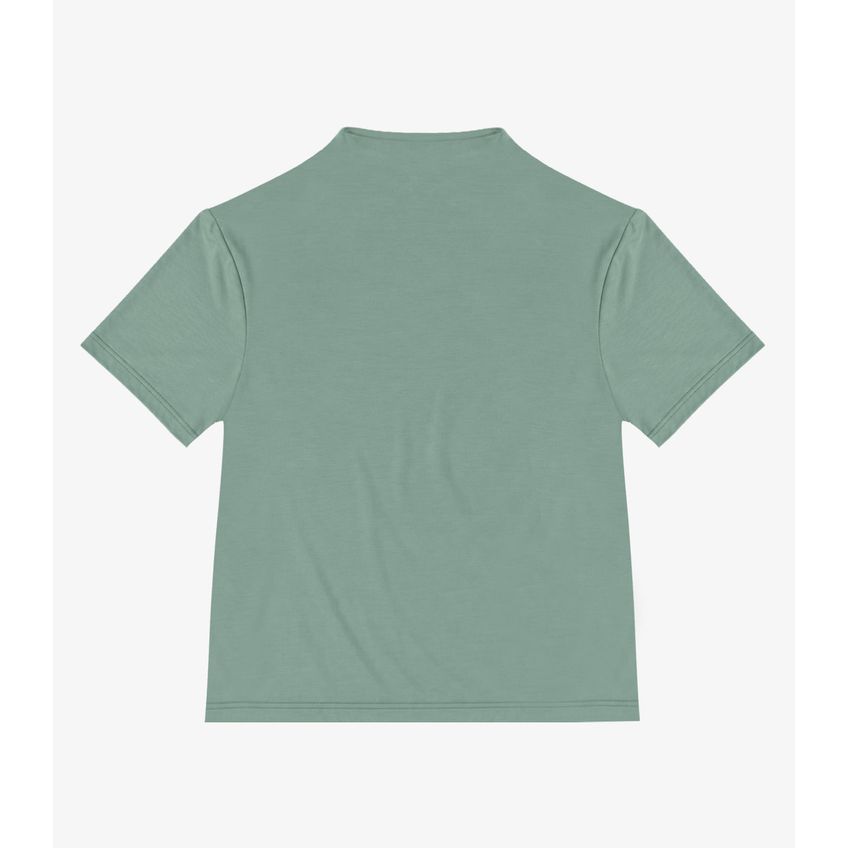 Blusa Feminina Gola Chaminé Infinita Cor Verde G - imagem 4