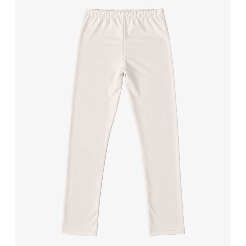 Legging Infantil Em Malha Suplex Peluciada Select Bege 6 - imagem 5