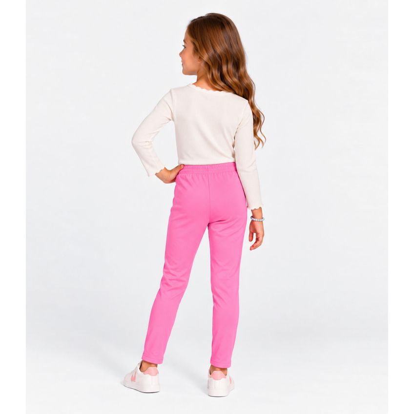 Legging Infantil Em Malha Suplex Peluciada Select Rosa 8 - imagem 3