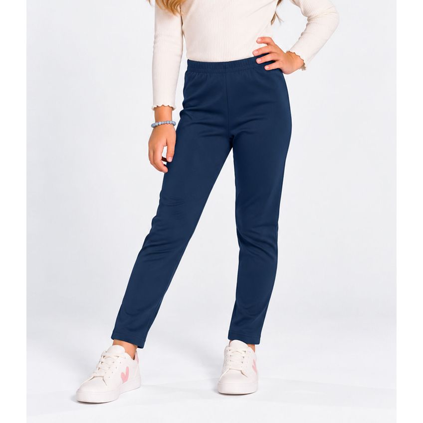 Legging Infantil Em Malha Suplex Peluciada Select Azul 10 - imagem 2