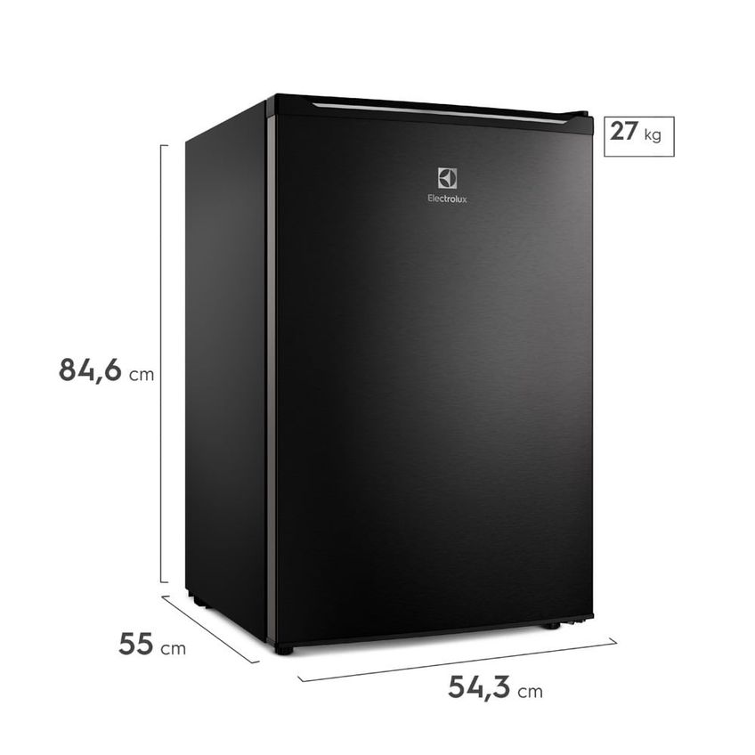 Mini Freezer Vertical Electrolux 98L Inverter Bivolt Controle De Temperatura Preto (FEI1B) Bivolt - imagem 2