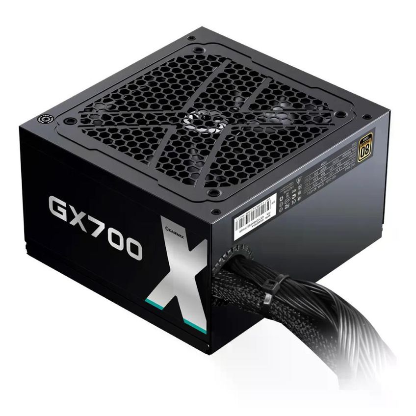 Fonte Gamemax Gx700 700w 80 Plus Gold Pfc Ativo Preta - imagem 4
