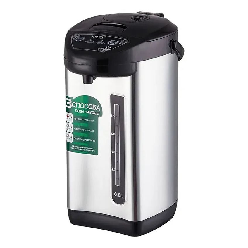 Super Garrafa Térmica Elétrica Inox 6.8l Chaleira Automática - imagem 3