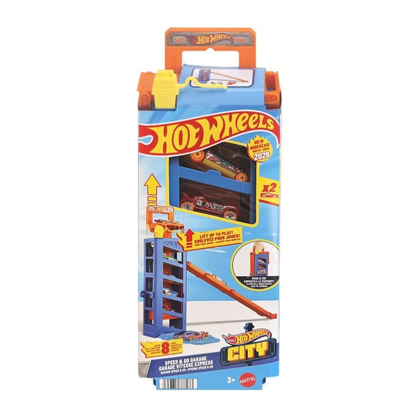 Conjunto De Pista - Hot Wheels City - Garagem Portatil - Mattel - imagem 3