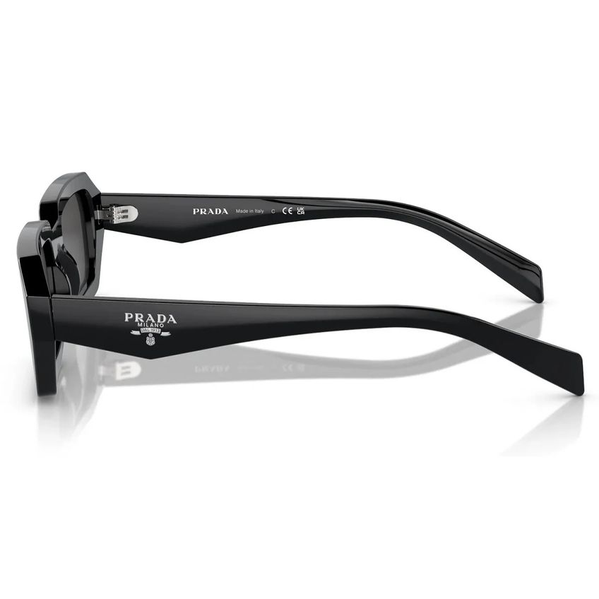Óculos De Sol Prada Pr A12s 16k08z Preto - imagem 3