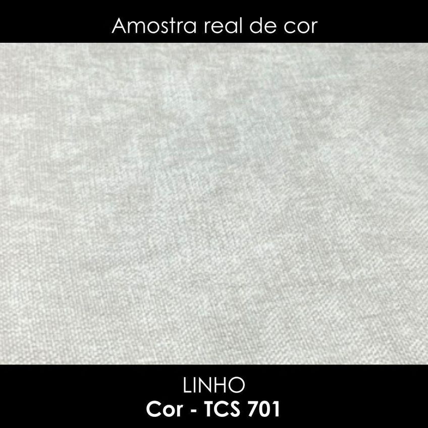 Puff Orgânico Com Encosto Baixo 60x54 Cm Selta Linho Tcs 701 Moll - imagem 4