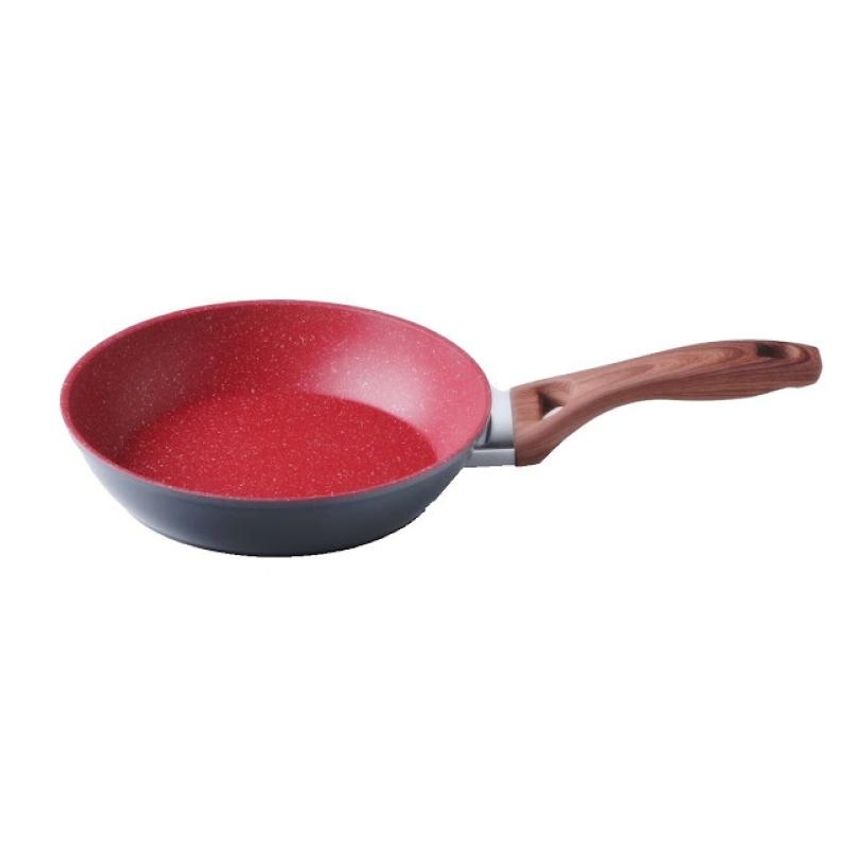 Frigideira Nanocerâmica Marmorizada Indução Sem Óleo TV 20cm - imagem 3