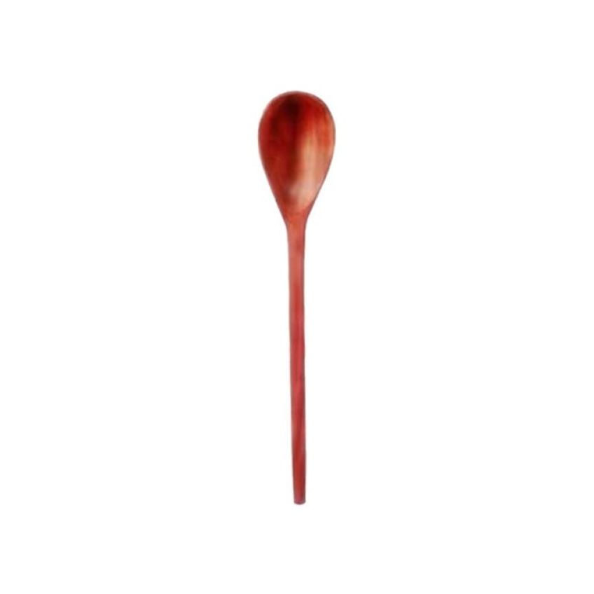 Kit 10 Peças Colher De Pau Madeira Modelo Intermediário 33cm - imagem 2