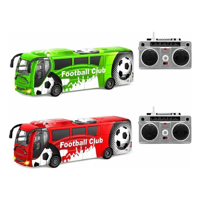 Ônibus Controle Remoto Infantil Gol Craque Sortido - DM Toys - imagem 5