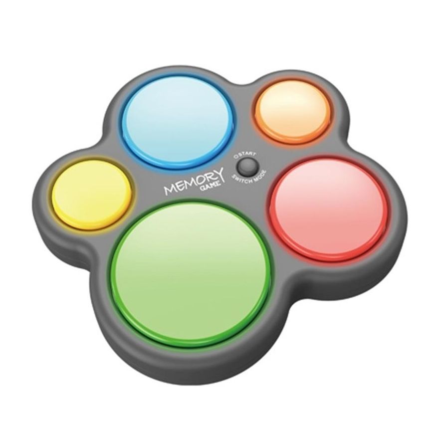 Jogo Memória Eletrônico 4x1 Sons Luzes Tipo Genius - DM Toys - imagem 3