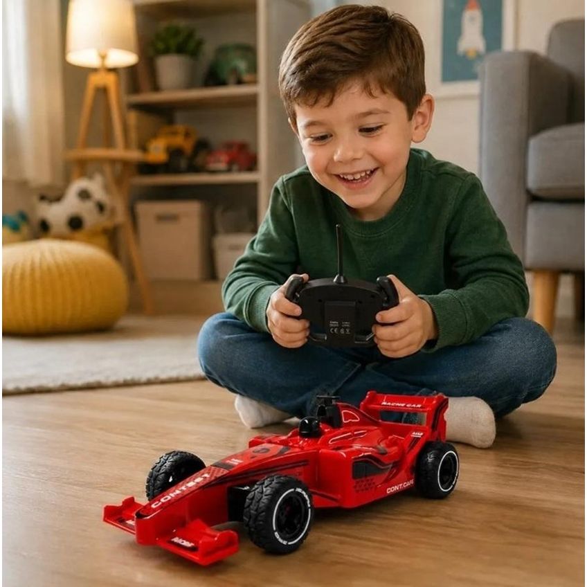 Carro Controle Remoto Sem Fio Racing Recarregável DM Toys - imagem 3