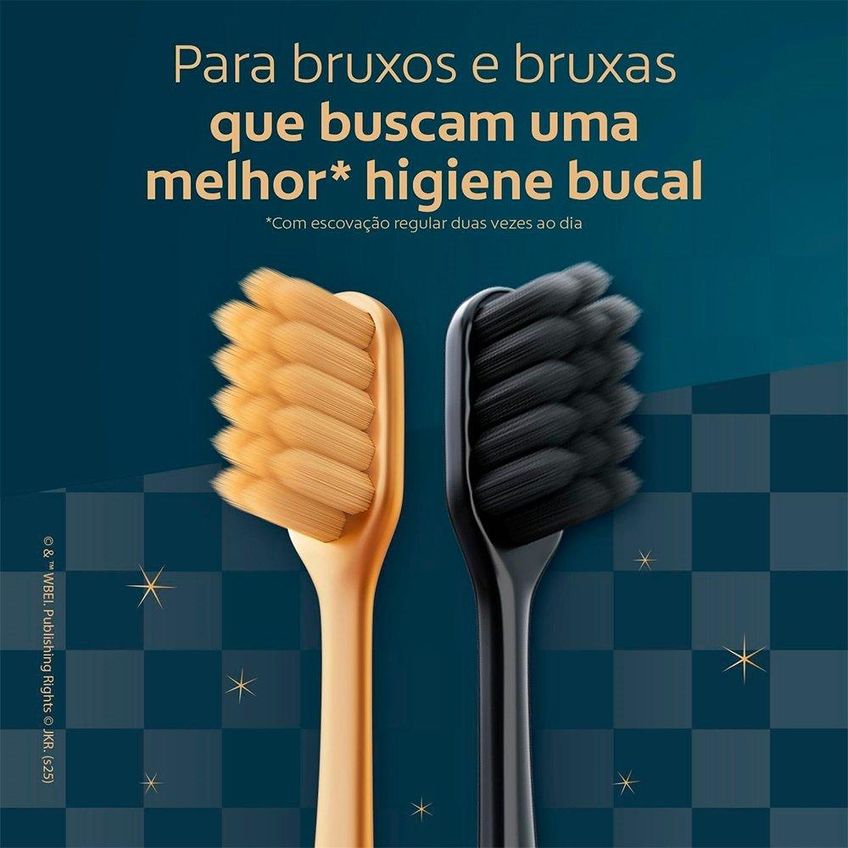 Escova Colgate Smiles Harry Potter Soft Macia - Embalagem Com 2 Unidades - imagem 5
