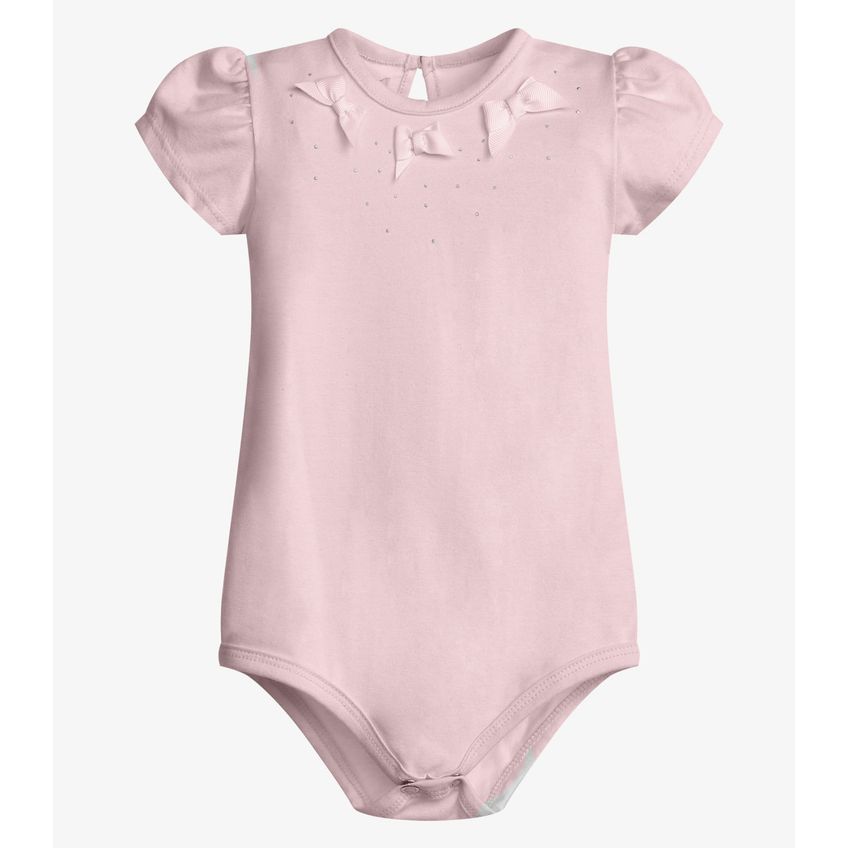 Conjunto Feminino Body Com Shorts Trick Nick Rosa G - imagem 2