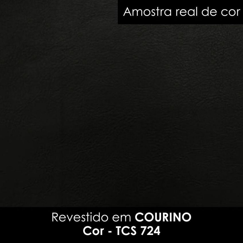 Puff Redondo Orgânico Lume 44x65 Cm Courino TCS 724 Moll - imagem 4