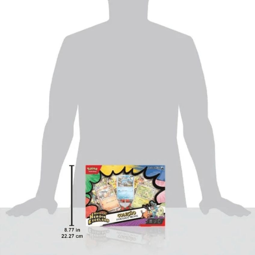 Box Pokémon Coleção Parceiros Iniciais Heróis Excelsos 51 Cartas - imagem 5