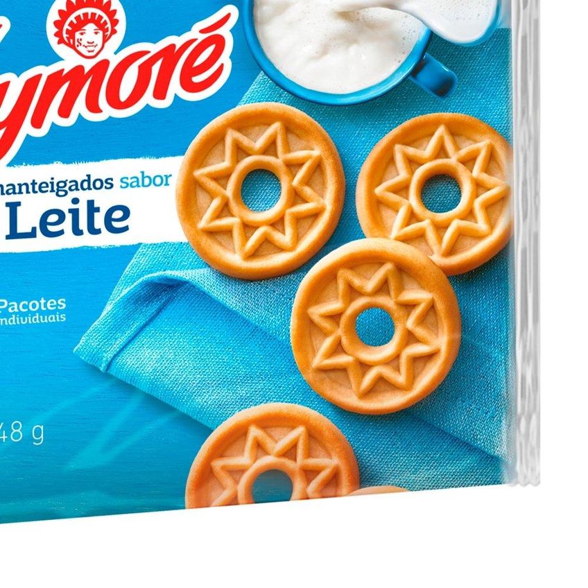 Biscoito Aymoré Amanteigado Leite 248g Embalagem Com 28 Unidades - imagem 3