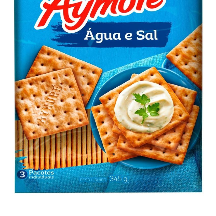 Biscoito Aymoré Água E Sal 345g - Embalagem Com 16 Unidades - imagem 3
