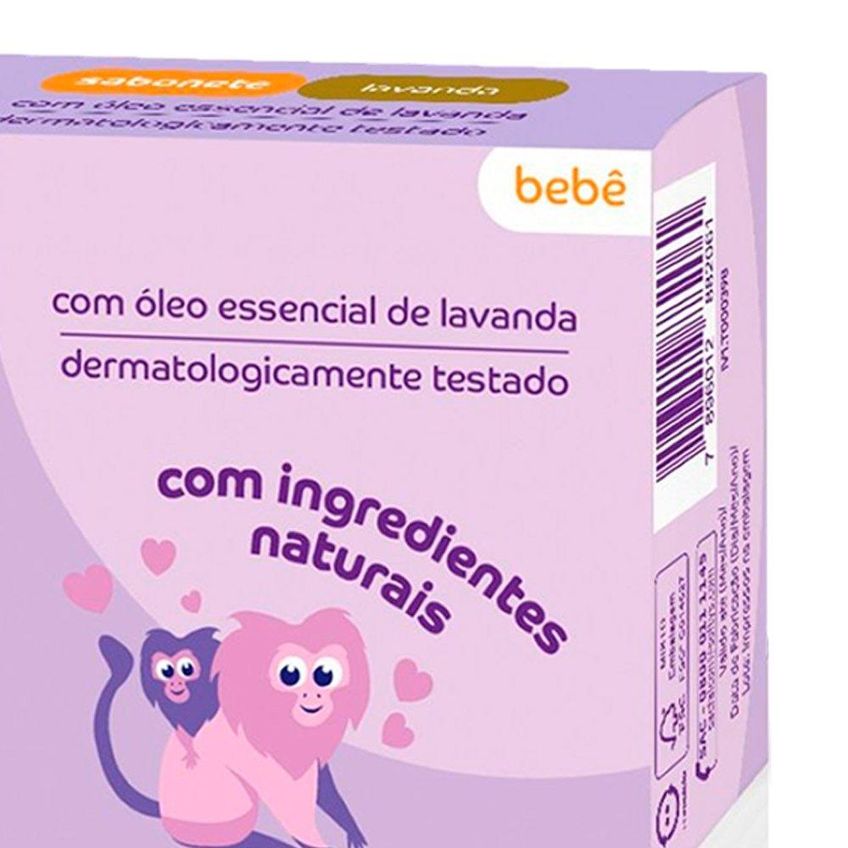 Sabonete Pom Pom Lavanda 70g Embalagem Com 12 Unidades - imagem 3