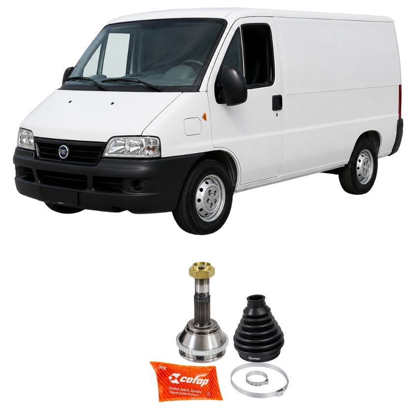 Junta Homocinética Jumper Ducato Boxer 98-2008 Aro 15 Cofap 39x28 Com Abs Lado Roda - imagem 5
