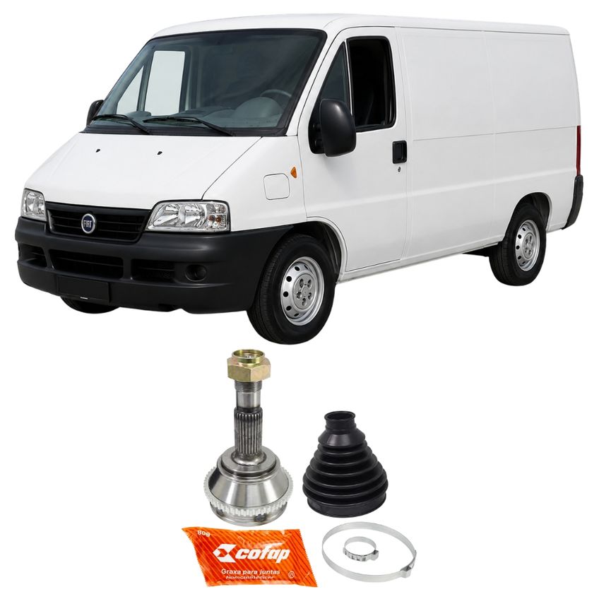 Junta Homocinética Jumper Ducato Boxer 2008-17 Aro 15 Cofap 27x28 Com Abs Lado Roda - imagem 5
