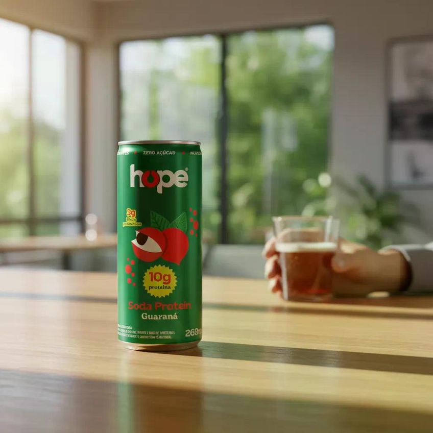Soda Protein Guaraná 10g Hope 269ml - 6un - imagem 4