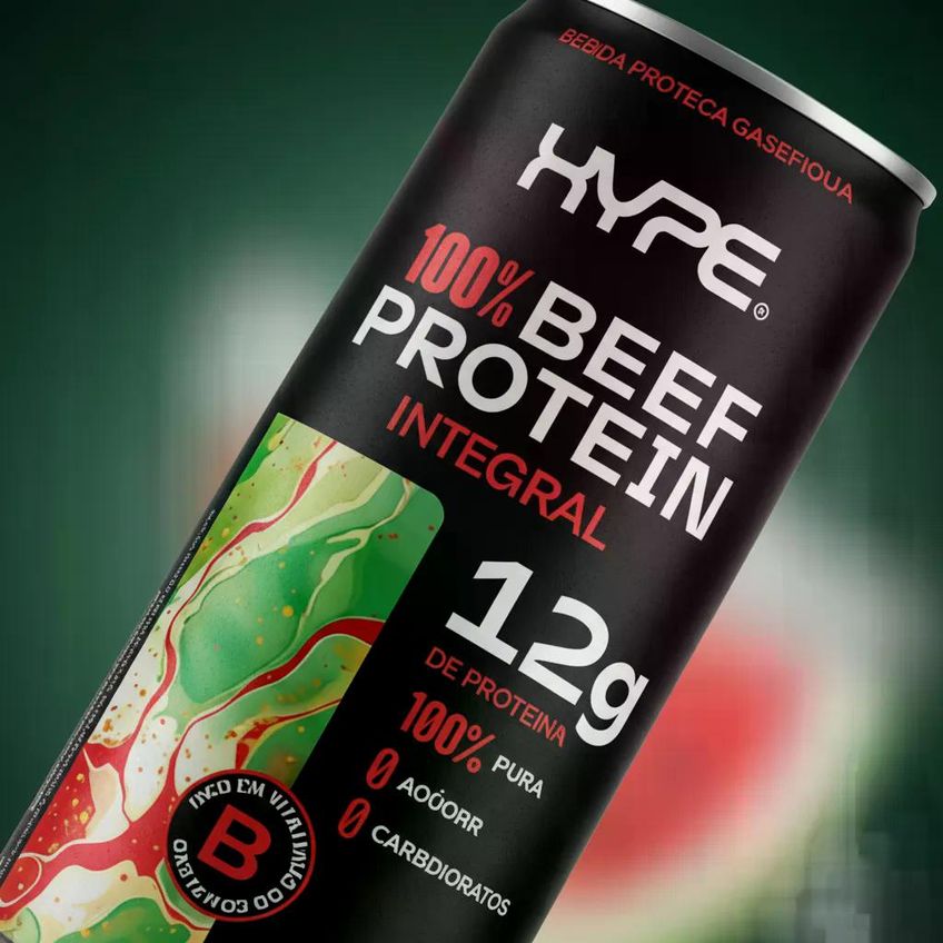 Beef Protein Melancia Hype 12g 269ml - 6un - imagem 2