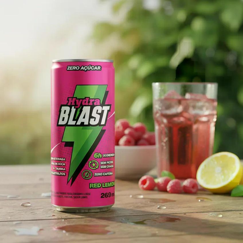 Energético Red Lemon Hydrablast 269ml - 6un - imagem 2