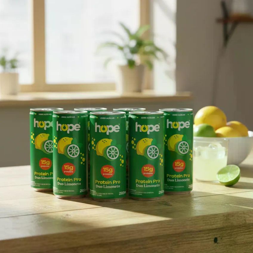 Protein Pro Duo Limoneto 15g Hope 269ml - 6un - imagem 3