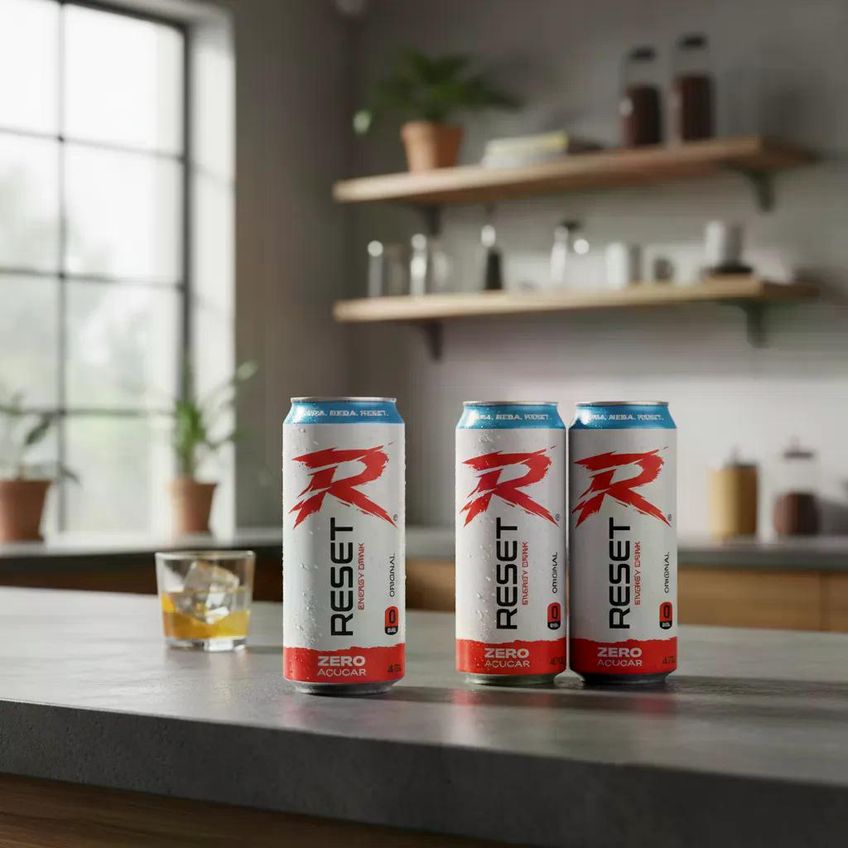Energy Drink Zero Açúcar Original Reset 473ml - 6un - imagem 4