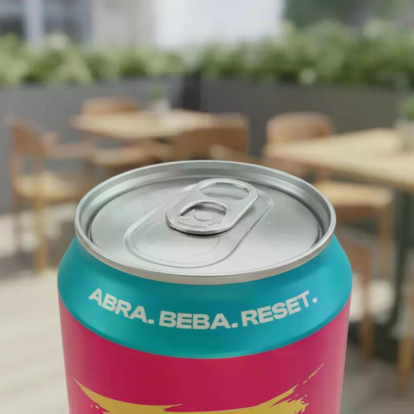 Energy Drink Zero Açúcar Morango E Pêssego Reset 473ml - 6un - imagem 4