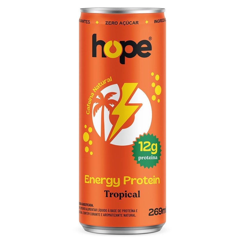 Energy Protein Tropical 12g Hope 269ml - 6un - imagem 3