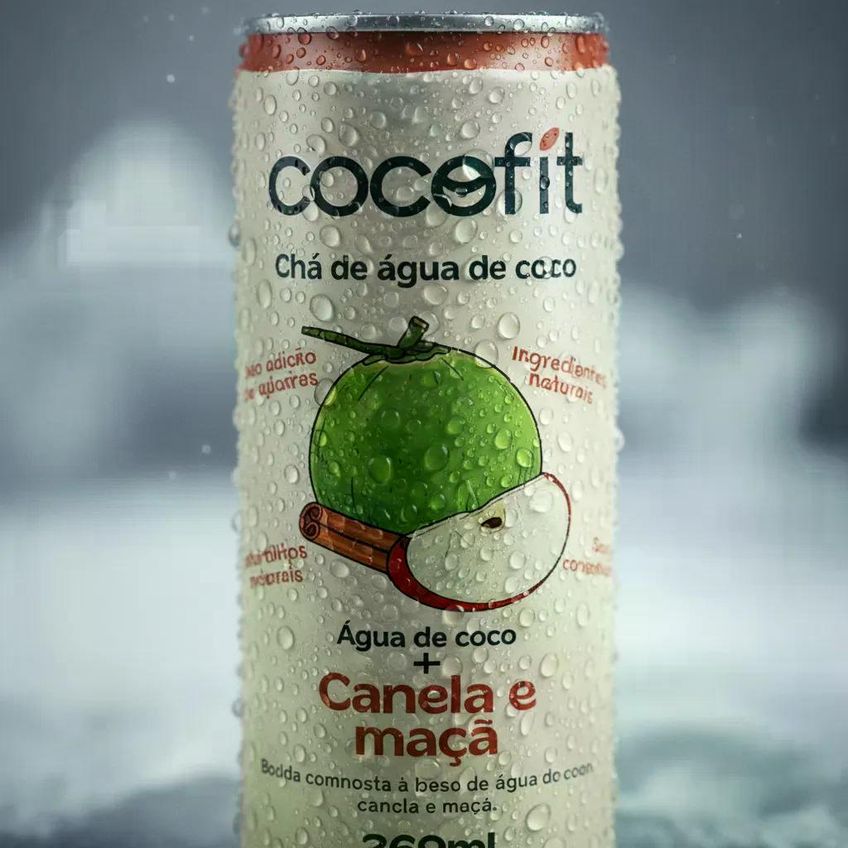 Chá Água De Coco Canela E Maçã Cocofit 269ml - 6un - imagem 4