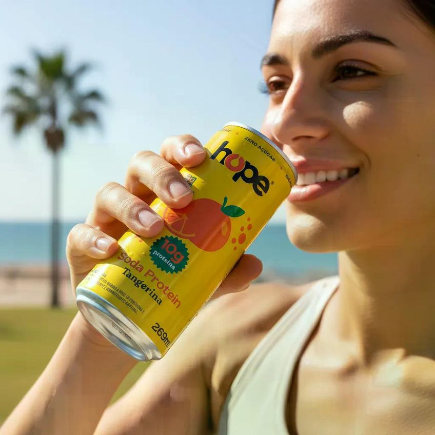 Soda Protein Tangerina 10g Hope 269ml - 6un - imagem 4