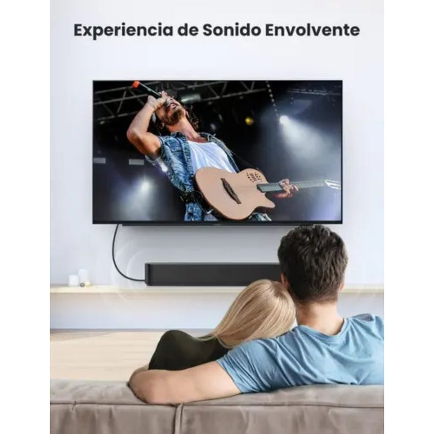 Cabo Óptico Áudio Digital Toslink, Spdif, Ugreen 1 Metro - imagem 3