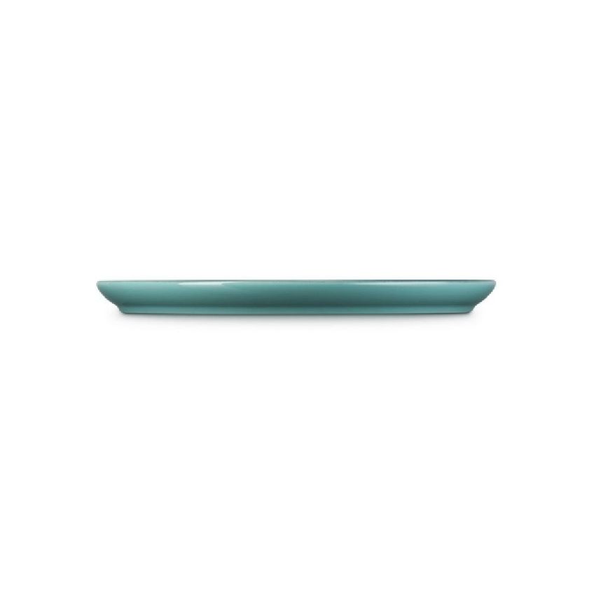 Prato Raso Le Creuset San Francisco 27cm Em Cerâmica Bleu Riviera - imagem 3