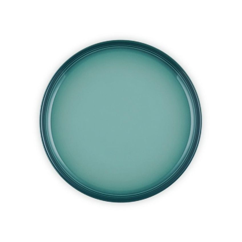 Prato Raso Le Creuset San Francisco 27cm Em Cerâmica Bleu Riviera - imagem 4