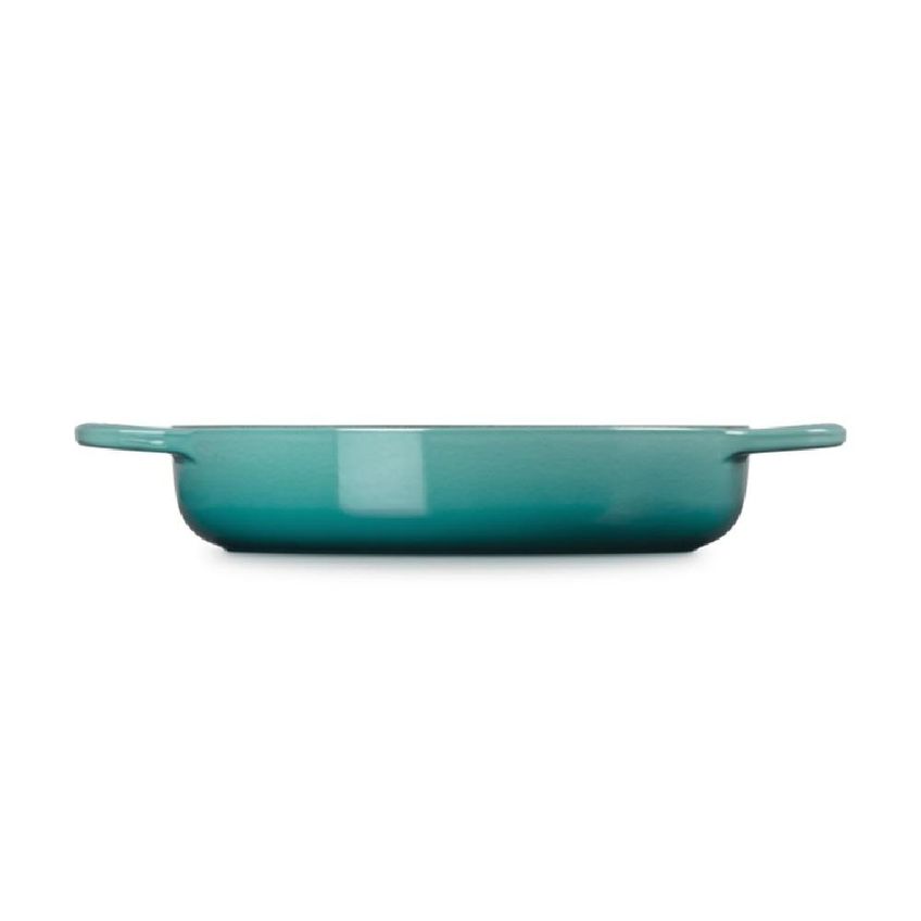 Panela Redonda Le Creuset Everyday Signature 28cm Em Ferro Fundido Bleu Riviera 20331280990422 - imagem 3