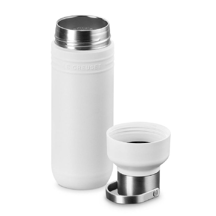 Garrafa Térmica Le Creuset On The Go 500ml Em Aço Inox Cotton 41066504310001 - imagem 3